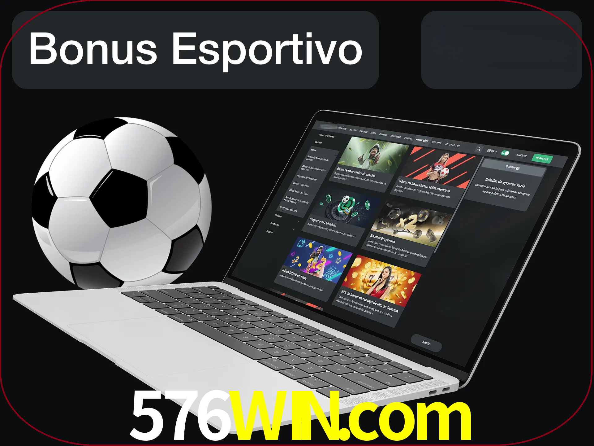 Antes de começar a apostar, use o bônus esportivo.